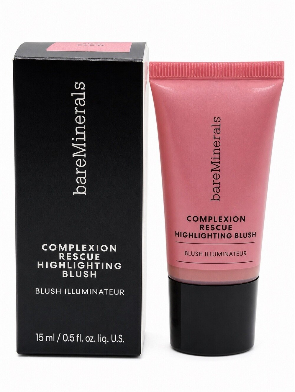 bareMinerals Complexion Rescue Highlighting Blush PINK GLOW 0.5oz